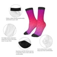thumbnail image 3 of Naloa Light Purple Glitter Kids Socks Unisex Kids and Toddlers' Crew Socks, ,1 Pairs, 3 of 5