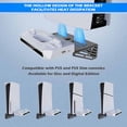 thumbnail image 3 of Support Mural pour Chargeur de Console pour PS5 et PS5 Slim, Support de Casque avec Barre Lumineuse RGB, 3 of 9