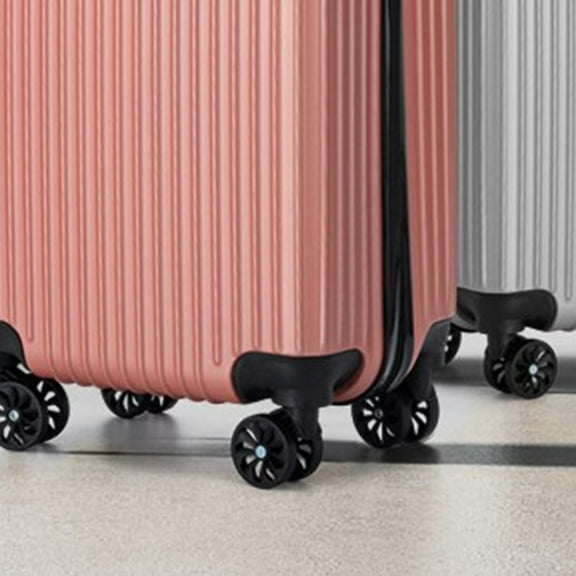 1 Pair Luggage Wheel Trolley Suitcase Rotating Wheel Suitcase Replacement Wheel Fangkenuo