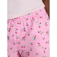 thumbnail image 5 of Joyspun Women's Woven Pajama Boxer Shorts, 3'' Inseam, Sizes XS-3X, 5 of 7