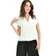 thumbnail image 3 of Blusa Manga Corta Roman Fashion Juvenil 6926 Blanco G, 3 of 5