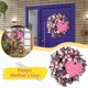 thumbnail image 3 of Para Puerta Delantera, Corona Para El Día De La Madre, Para Pared, Boda, Fiesta, Decoración Del Hogar Guardurnaity HA043185-02, 3 of 6