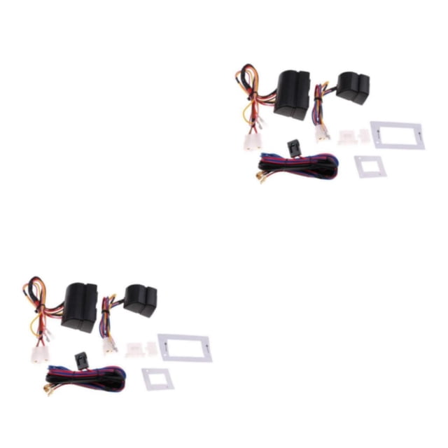 Scienceny 3 Pieces Car Electric Power Window Wiring Control Switch Master Harness Tipo 1 2piezas