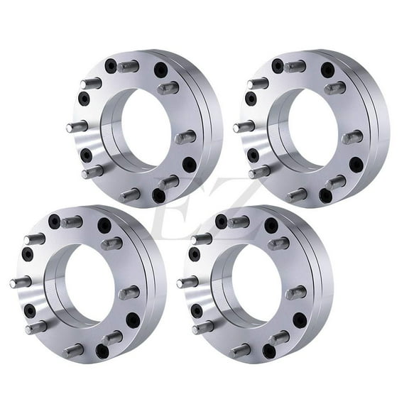 EZAccessory 2 Wheel Adapters 5x135 to 8x6.5 Fits Ford F150 97-03 Hub & Mount 8 Lug Wheels from Early Chevy Ford