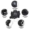 thumbnail image 4 of Skate Pads for Kids Teen Adults, Rollerskating Protective Gear Sets, Elbow Pads Knee Pads with Wrist Guards for Skateboarding Skating Cycling Rollerblading Scooter, Black M, 4 of 5