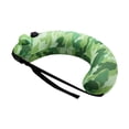thumbnail image 2 of Cinturón de natación inflable almohada de cuello de viaje ajustable para Beach Lake Water Park Verde, 2 of 8