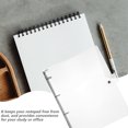 thumbnail image 3 of 2pcs Binder Notebook Shells Plastic A4 Scrapbook Shell Plastic Binder Folder Loose-leaf Notebook Shell, 3 of 8