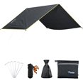thumbnail image 1 of Lona para suelo Azarxis para carpa, base para toldo, camping, color negro, talla S, 1 of 7