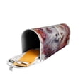 thumbnail image 3 of Lsque White Red Cat Couple Mailbox Cover Standard Size ,Magnetic Mailbox Covers Post Wraps Letter Box Cover -25.5x21 in, 3 of 9