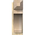 thumbnail image 2 of Ekena Millwork 8"W x 24"D x 24"H Imperial Rough Sawn Craftsman Outlooker, Douglas Fir, 2 of 4