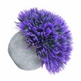 thumbnail image 2 of Planta Artificial en Maceta Cateissary Simulación Bola de Hierba Morado, 2 of 6