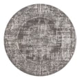 thumbnail image 3 of Unique Loom Aarhus Collection Area Rug - Traditional (7' 10" Round Dark Gray/Gray), 3 of 7
