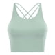 thumbnail image 1 of Camisetas deportivas transpirables para mujer, ropa deportiva para entrenamiento físico, ropa de Yoga sin espalda, Tops cortos deportivos, Top de gimnasio para mujer, 1 of 5
