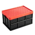 thumbnail image 2 of Contenedor de almacenamiento portátil Macarena Cajas de campamento al aire libre Gran capacidad negro, 2 of 8