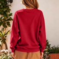 thumbnail image 4 of Oversized Crewneck Sweatshirt Women 2026 Fall Comfort Colors Sweatshirt Casual Long Sleeve Fleece Pullover Sweaters,S, 4 of 8