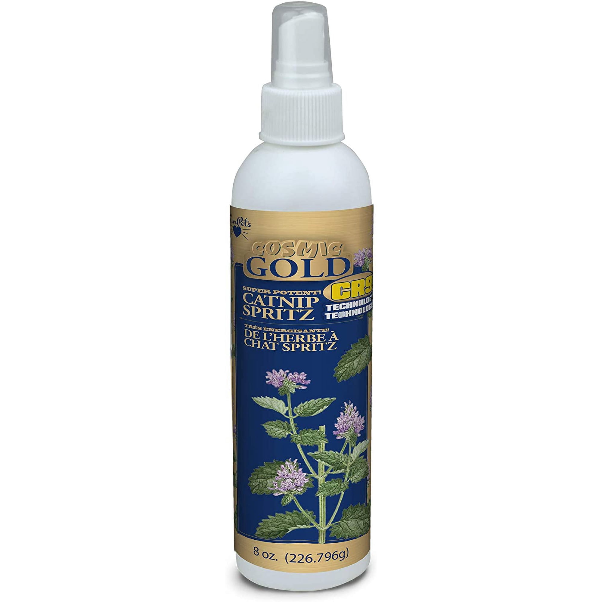 Our Pets Cosmic 8-Ounce Frisky Spritz Catnip Spray Multi-Colored