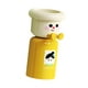 thumbnail image 4 of Vaso y soporte para cepillo de dientes, soporte para vaso de lavado, estante decorativo a prueba de polvo para enjuague bucal, organizador colgante de 1 pieza y amarillo, 4 of 8