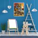 thumbnail image 3 of 5D DIY Diamante Pintura Animal Completo Taladro Redondo Mosaico Imagen Arte de Pared 30x40cm Likrtyny Arte deco, 3 of 9