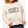thumbnail image 2 of Honey Camo Sweatshirt for Women & Girls - Trendy Camouflage Graphic Crewneck Pullover Natural Heather Sweatshirt 4T, 2 of 8