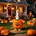 thumbnail image 3 of AZXY Halloween Porch Goose Outfit for 23 Inch Porch Goose Statue, Pumpkin Print Goose Clothing, Goose Cloth, Holiday Fall Costume Accessory for Cement Plastic Lawn Outdoor Porch Decor, 3 of 6