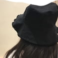 thumbnail image 6 of Women's Anti-UV Foldable Cotton Bucket Hat for Summer Beach Vacation Travel, 6 of 7