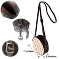 thumbnail image 5 of Lsque Cute Squirrel Pattern Shoulder Bag – Microfiber Leather Crossbody with Detachable Strap & Handle Ring, Waterproof & Durable, Elegant Everyday Carry, 5 of 5