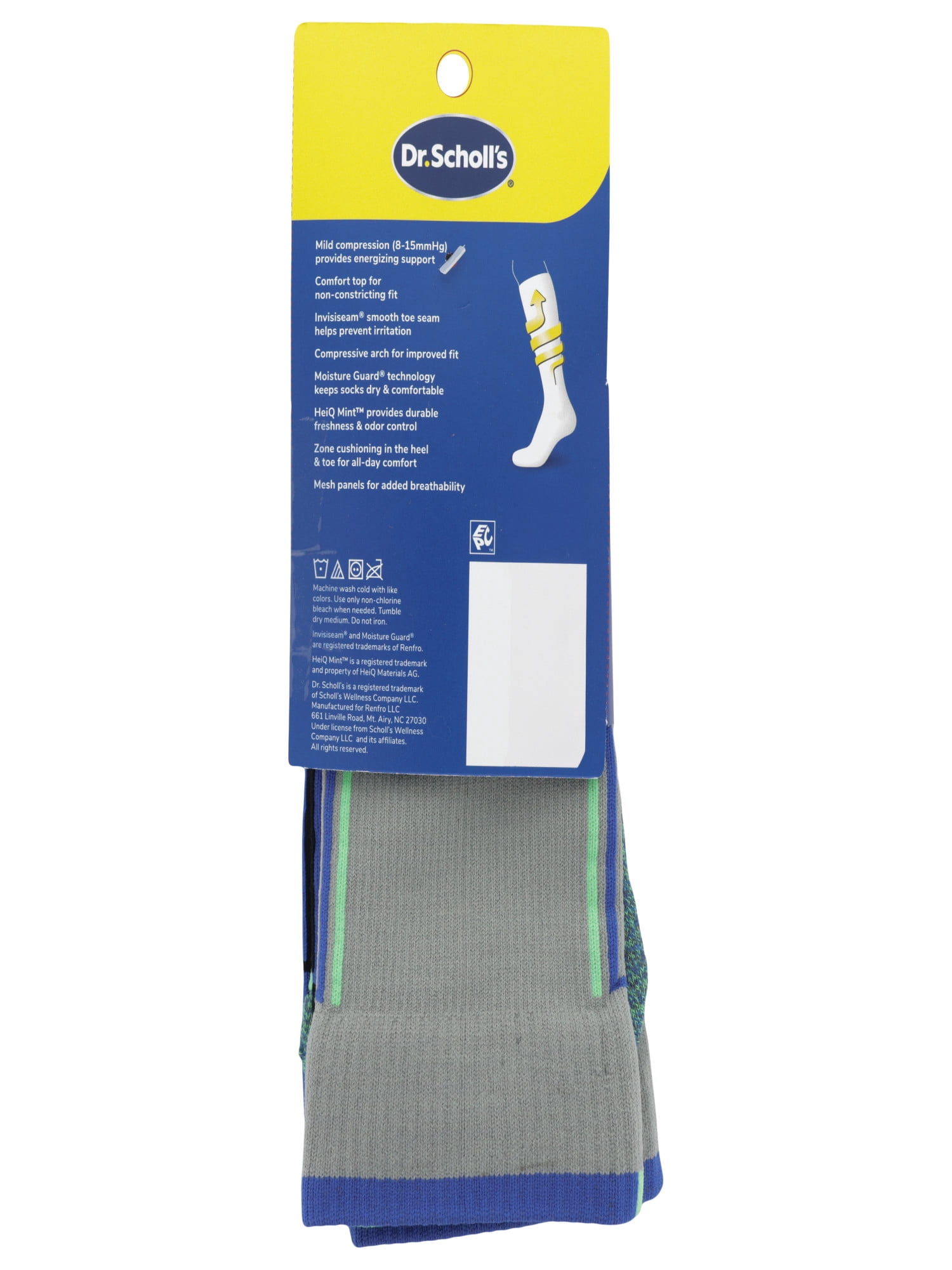 Dr. Scholl's® Men's  Energizing Compression Socks Big & Tall 3-Pack