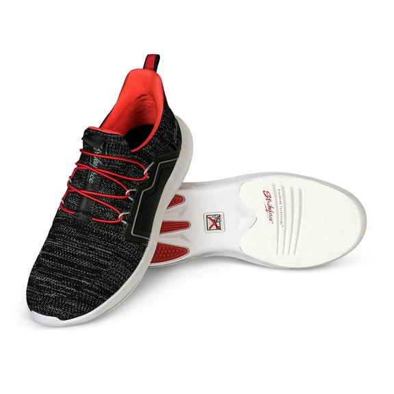 KR Strikeforce Patriot Black/Red Mens Athletic Bowling Shoe
