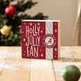 thumbnail image 3 of Alabama Crimson Tide 6" Holiday Wood Plock Shelf Sign, 3 of 4