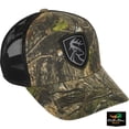 thumbnail image 4 of Drake Mens Non-Typical Mesh Back Patch Logo Hat Mossy Oak Country DNA, 4 of 4