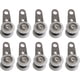 thumbnail image 1 of Bqlzr 10 piezas de rodillos para ventanas saledizas o puertas corredizas - Metal y plástico - 4,5 X 1,9, 1 of 5