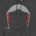 thumbnail image 2 of 2001: A Space Odyssey Helmet Unisex Adult Pull-Over Heather Hoodie (Small) Black, 2 of 3