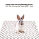 thumbnail image 2 of M Buder Tapete Duradero Para Jaula De Conejo Alfombrilla Fácil De Limpiar Almohadilla Nido Para Cobaya Chinchilla Totoro Accesorios Mascotas Blanco 35 cm / 13.78 inches, 2 of 9