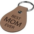 thumbnail image 2 of Best Mom Ever Leather Key Chain - Great Gift for Mothers's Day Birthday or Christmas Gift for Mom Grandma Wife, 2 of 4