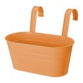 thumbnail image 1 of Home Decoration Hooks Flower Pots Garden Tools Balcony Iron Sheet Detachable Oval Tin, 1 of 5