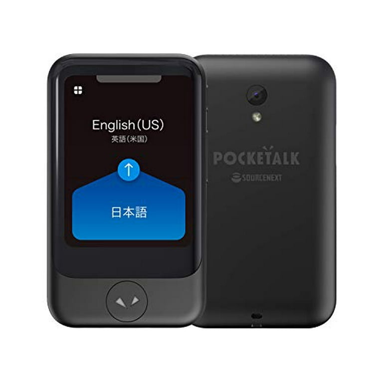 Pocketalk Two-Way Voice Translator with Built-in Data and Camera