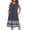 Floral Navy Blue, variant on Ekouaer House Dresses for Women with Pockets Moo Moo Nightgown Short Sleeve Mumu Dress Lounge Dress