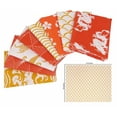 thumbnail image 5 of Soimoi 8 Pc Fat Quarter Bundle,Asian Theme Japanese Print 18"x 22"DIY Patchwork-100% CottonPre-Cut Quilting Fabric Red, Orange, 5 of 7