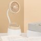 thumbnail image 1 of Ventilador de escritorio con portalápices | Miniventilador USB para casa, oficina y escuela | Ventilador portátil con espacio para bolígrafos y soporte para teléfono | Regalo para estudiantes, niños, 1 of 6
