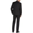 thumbnail image 2 of Mens Side Vent 2-piece Black Modern Fit Suit DTI DARYA, 2 of 3