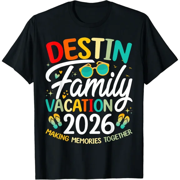 Destin Beach Florida Family Vacation Tropical T-Shirt