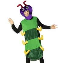 Rasta Imposta Caterpillar Halloween Costume, Adult, One Size Fits Most, Multicolor