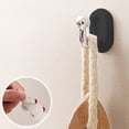thumbnail image 4 of Self Adhesive Wall Hooks No Drill Hooks for Hanging, No-Trace Sticker Frame Hangers Without Nails ,Detachable Multi Purpose Wall Hooks for Kitchen, Bathroom, 4 of 5
