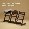 thumbnail image 4 of Set de silla Stokke Tripp Trapp para recién nacidos, antracita, hasta 9 kg, 4 of 6