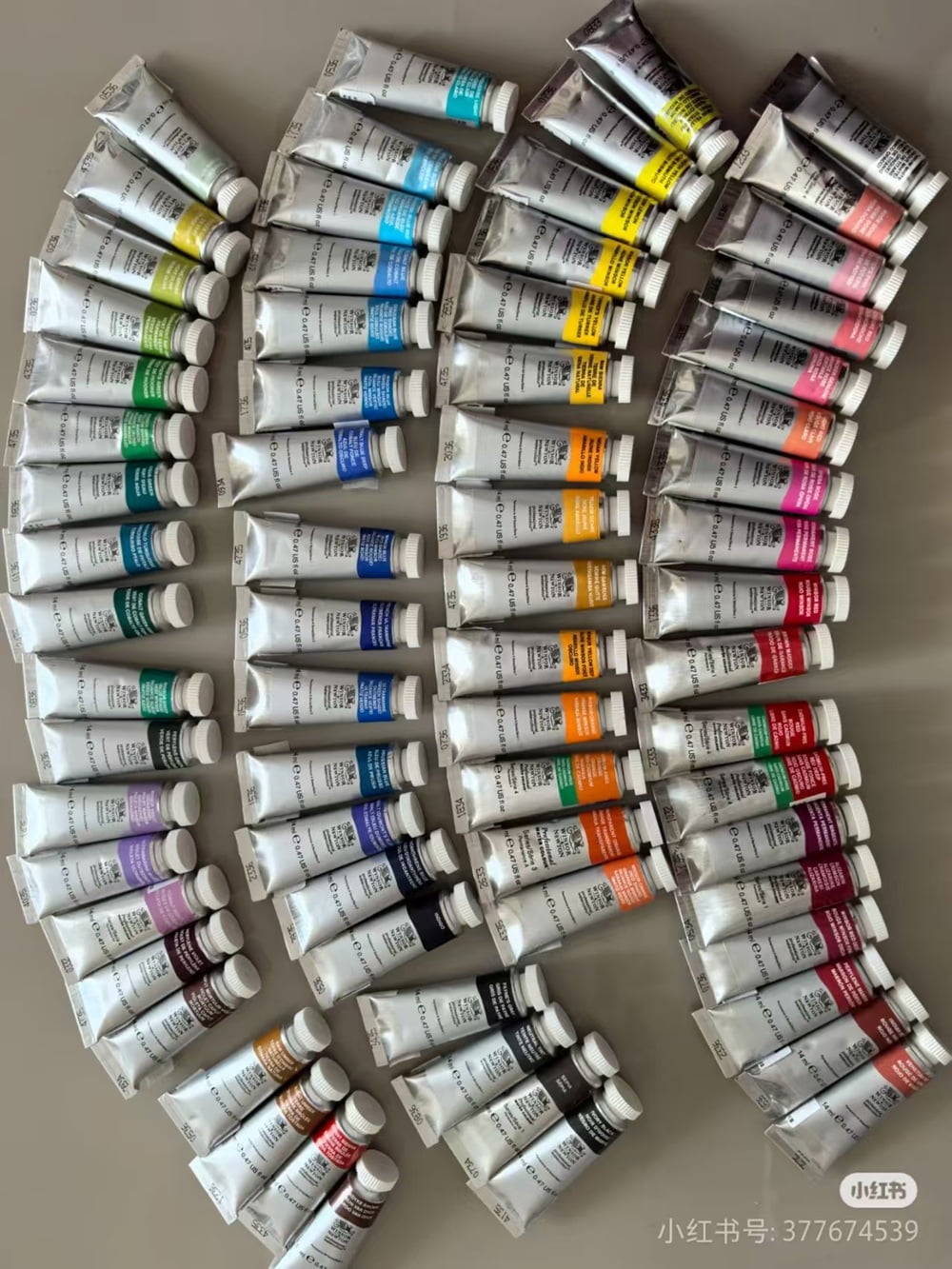 Winsor & Newton Professional Artist Watercolor 114 Colors 0.5ml Iron Box Dispenser Watercolor Paint For Artists Students