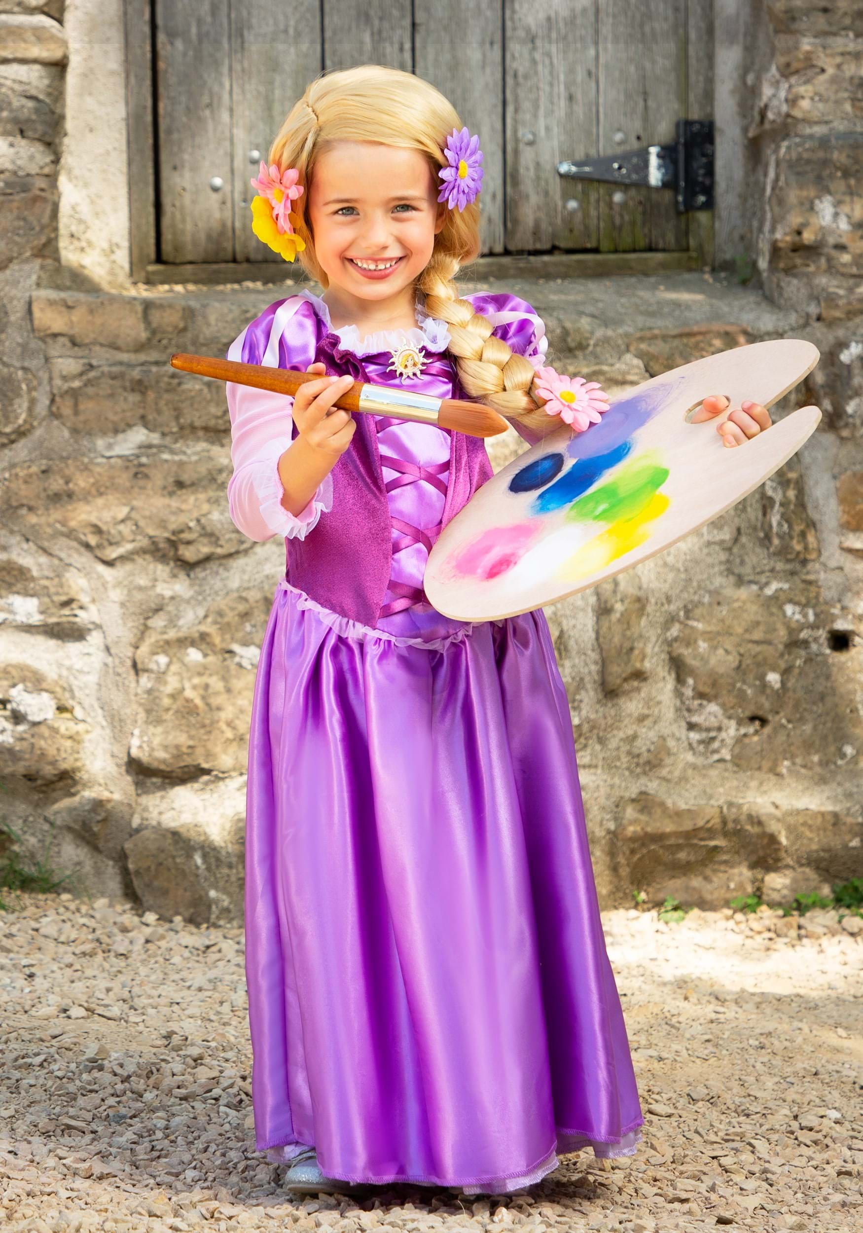 Girls Rapunzel Classic Costume