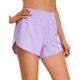 thumbnail image 1 of Shorts CRZ YOGA Cintura Media con Corte Lateral 10 cm Secado Rápido Lila XL, 1 of 3
