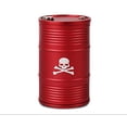 thumbnail image 1 of Car Ashtray with Lid Smell Proof Ash Tray, Portable ashtray for car cup holder (Red, Skull Pattern), 1 of 5
