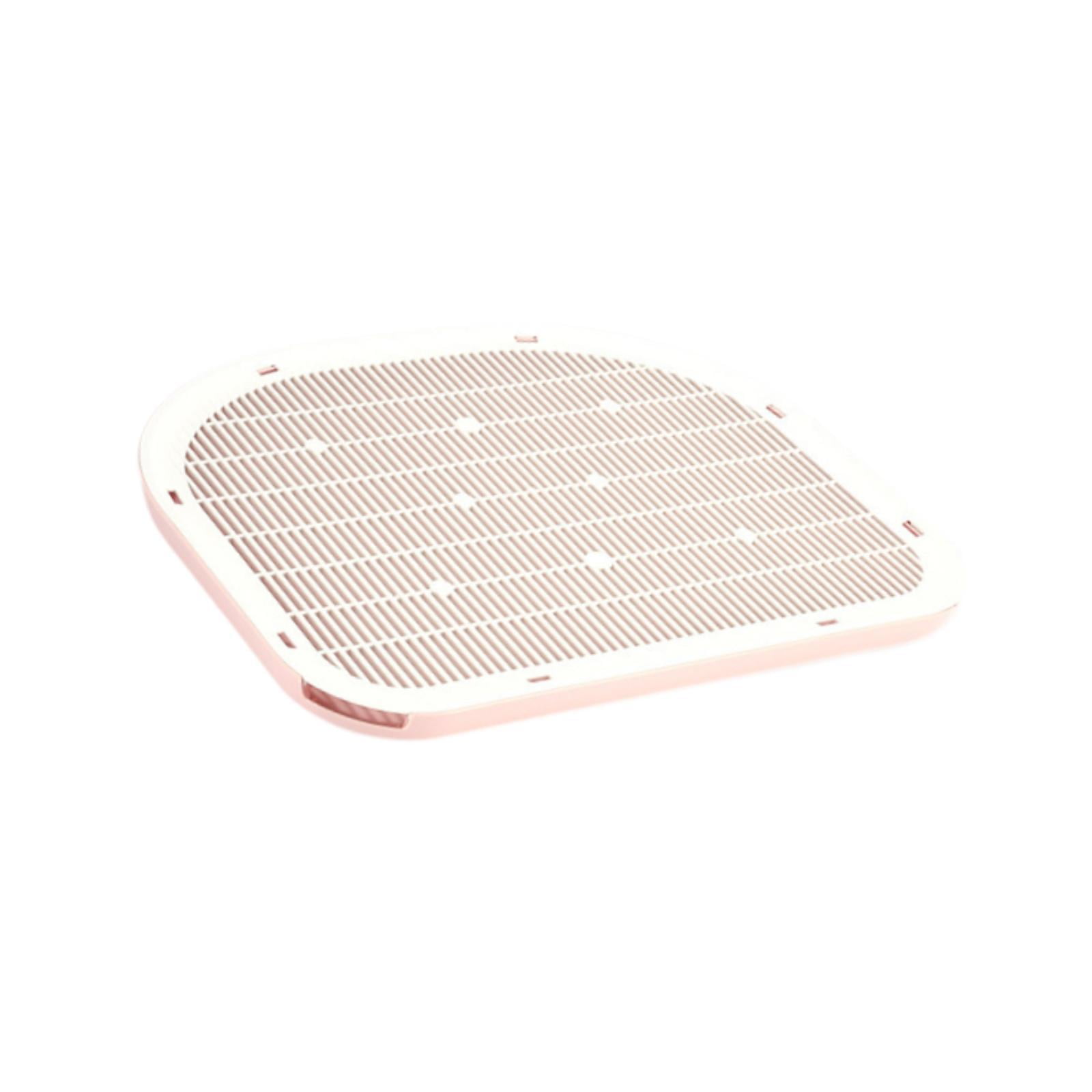 Bvdfgk Cat Litter Mat, Cat Litter Catcher Mat, Reusable Double Layer Cat Litter Control Pink