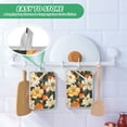 thumbnail image 4 of Yayeee Pot Holders Kitchen Heat Resistant with Pockets 7"x9.8" Cotton Oven Cooking Hot Pads, Bright Floral, 4 of 7